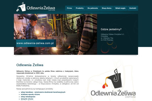 odlewnia-zeliwa.com.pl site used Odlewnia