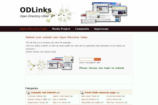 Site using Odlinks plugin