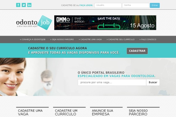 odontojob.com.br site used Odonto-job