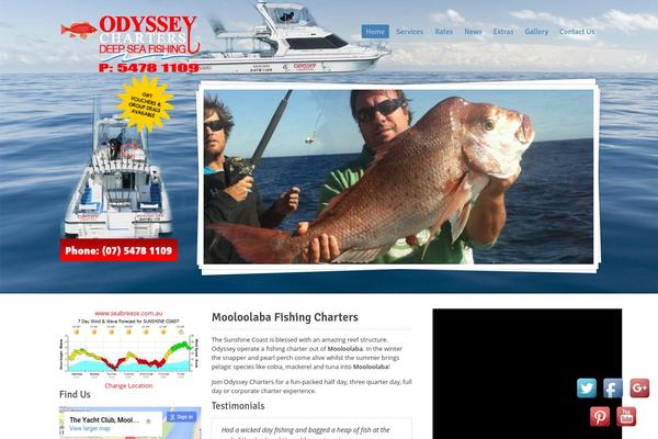 odysseycharters.com.au site used Midway