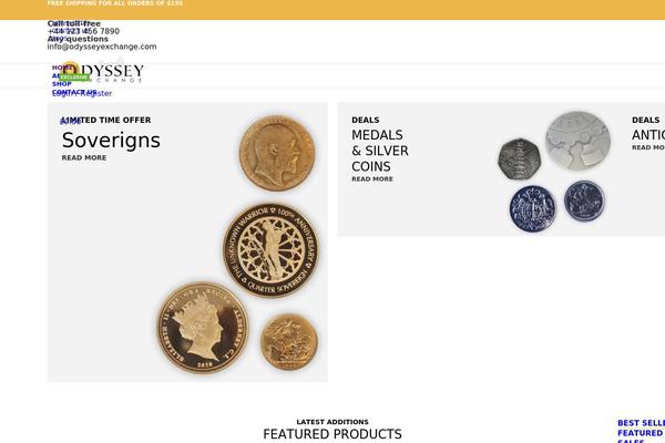 WoodMart theme site design template sample