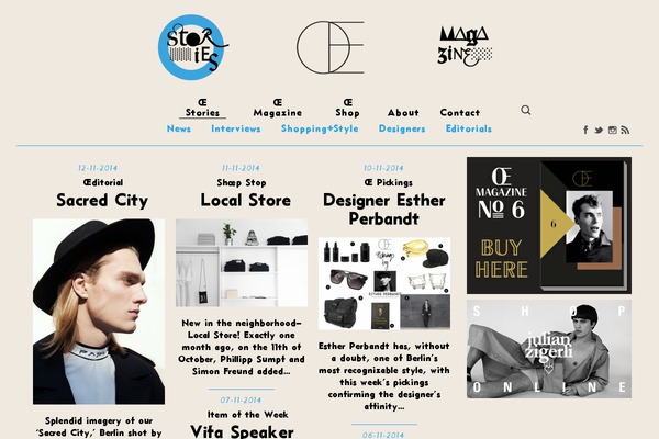 oe-magazine.de site used Oe_storiespaging