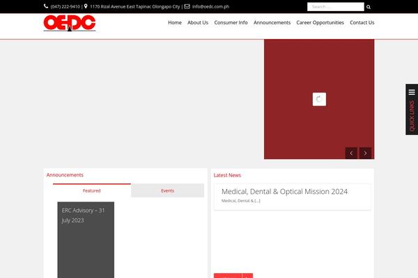 Site using Autoptimize plugin