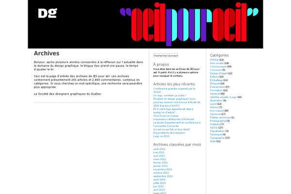 oeilpouroeil.ca site used 3k2redux-klee