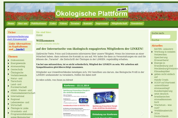 oekologische-plattform.de site used Gp-oepf