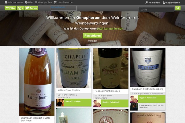 oenophorum.de site used Oenoblog