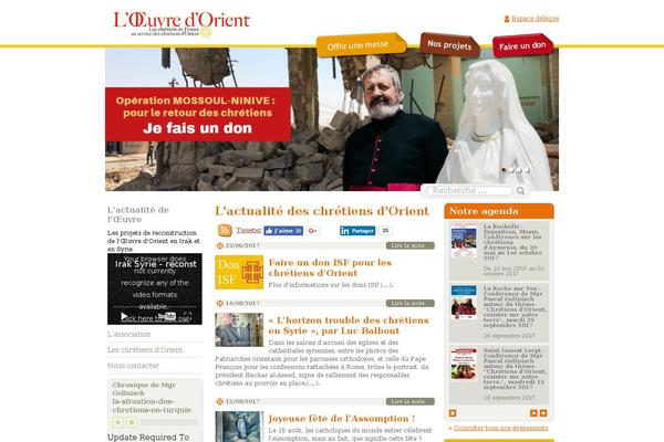 oeuvre-orient.fr site used Oeuvredorient