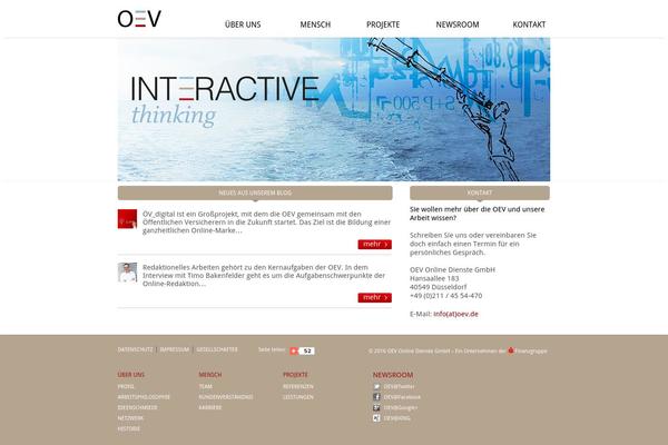 oev-online.de site used Oevonlinedienste