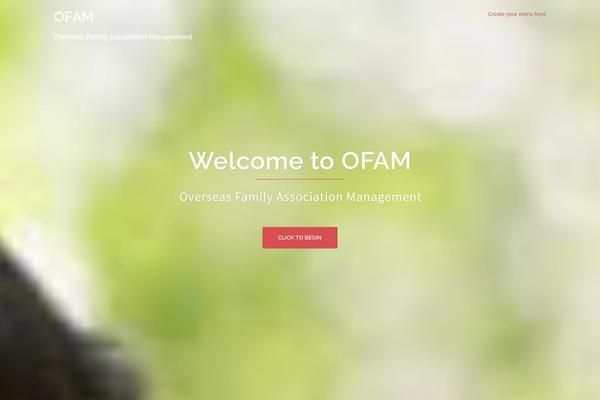 Sydney theme site design template sample