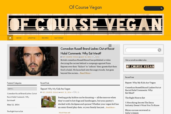 ofcoursevegan.com site used Chef