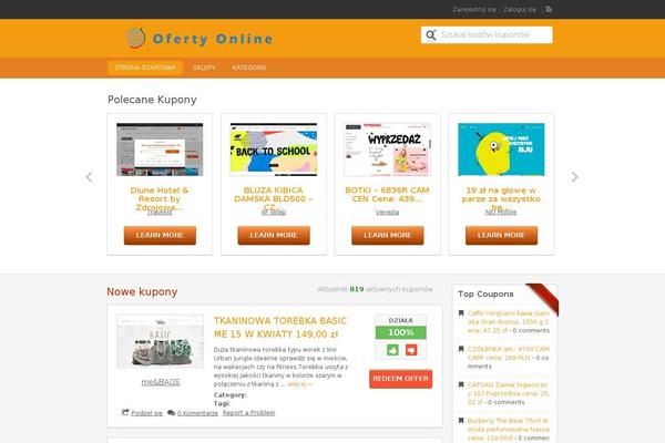 ofertyonline.com site used Flatter