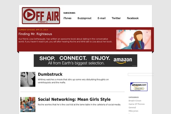 offairpodcast.com site used Offairpodcast