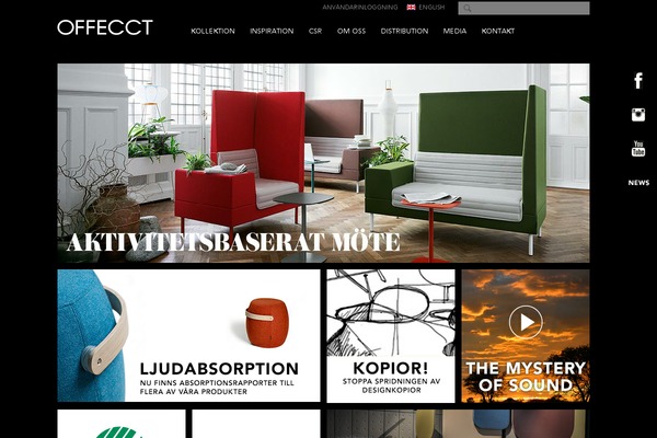 offecct.se site used Offecctse-theme