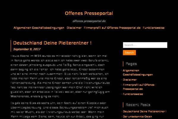 offenes-presseportal.de site used Rindby