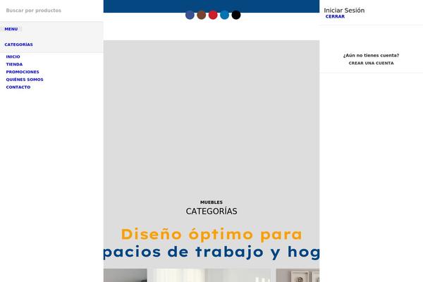 WoodMart theme site design template sample