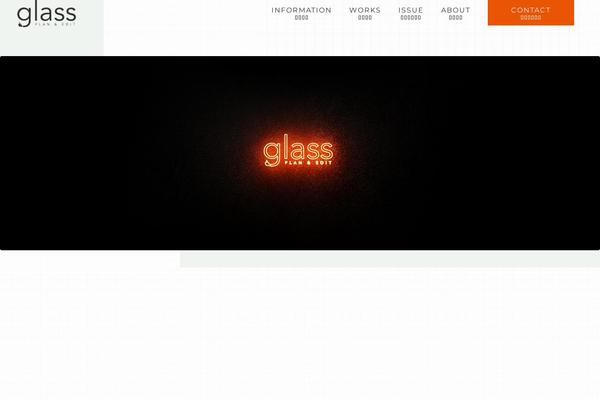 office-glass.jp site used Glass2022