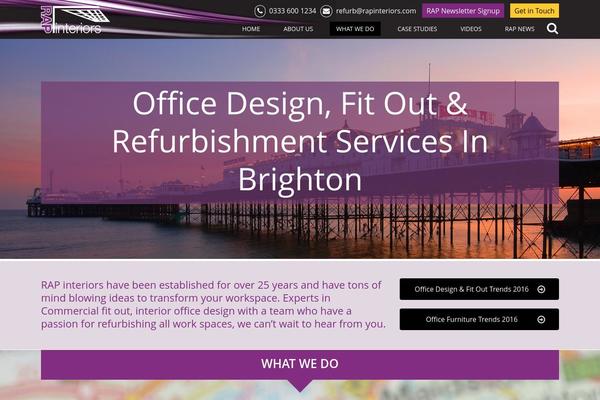 officedesignbrighton.com site used Rapoffice