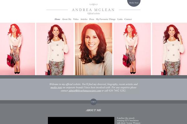Andrea theme site design template sample