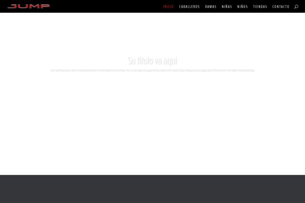 Divi theme site design template sample