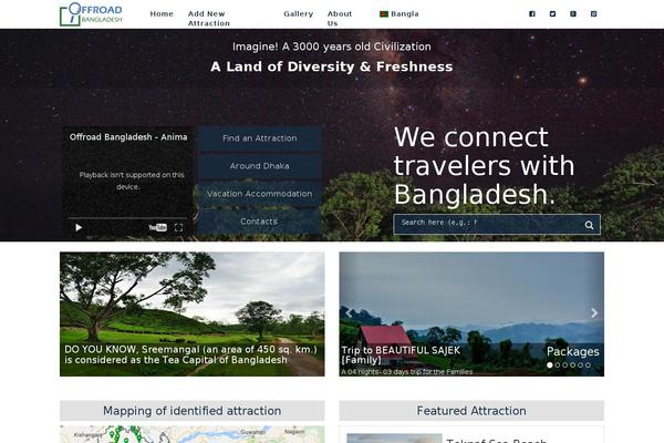 offroadbangladesh.com site used Orbtheme