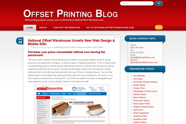 offsetprintingblog.com site used RedBel