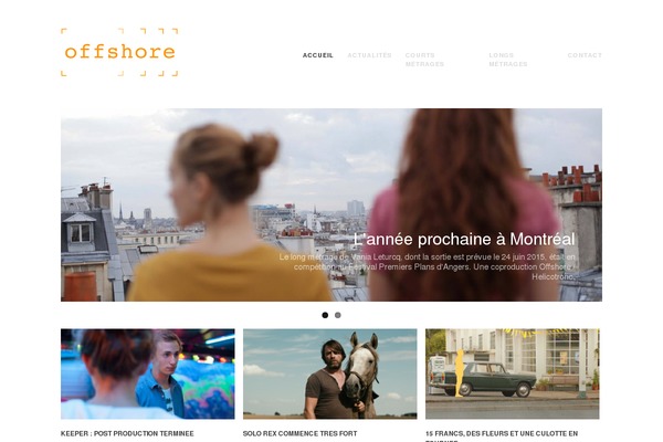offshore.fr site used Wpex-portafolio