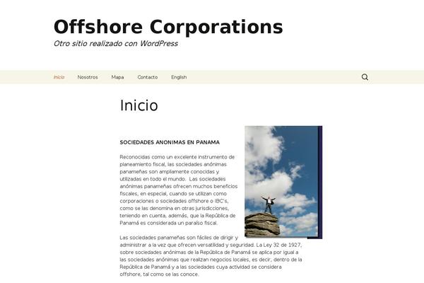 offshorepanamaniancorporations.com site used Twenty Thirteen