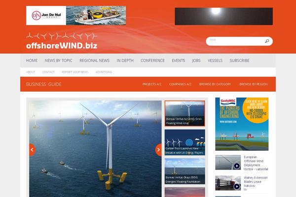 offshorewind.biz site used Navingo