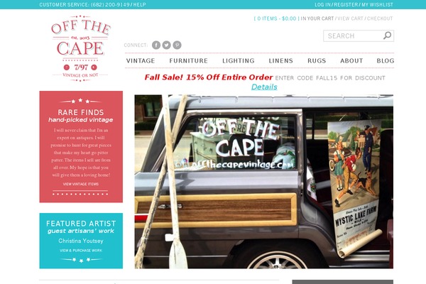 offthecapevintage.com site used Offthecape
