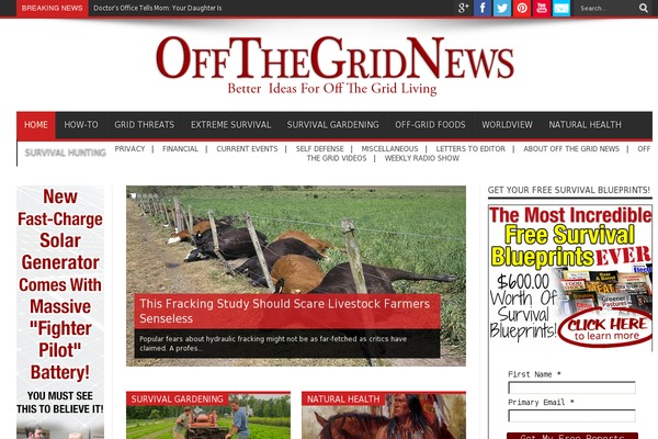 offthegridnews.com site used Otgnv2