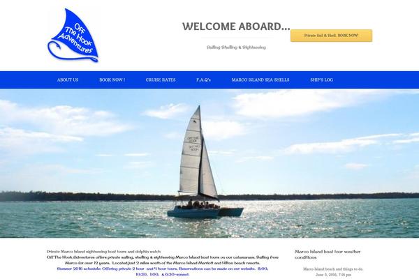 Vantage theme site design template sample