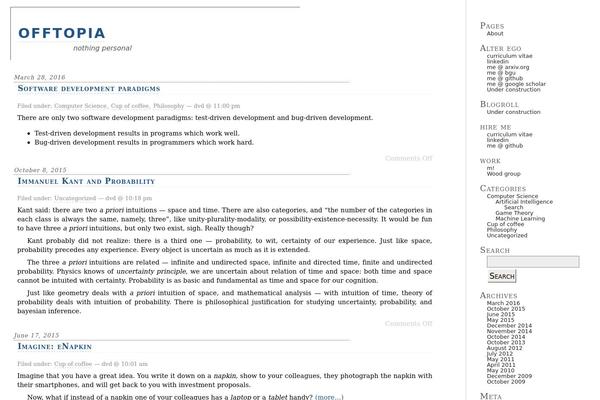 offtopia.net site used Offtopia