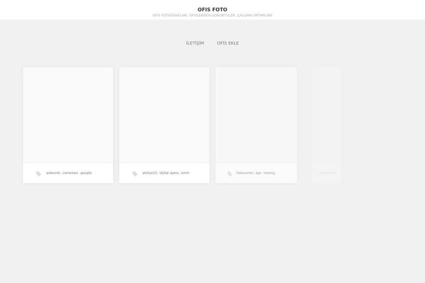 Portofolio theme site design template sample