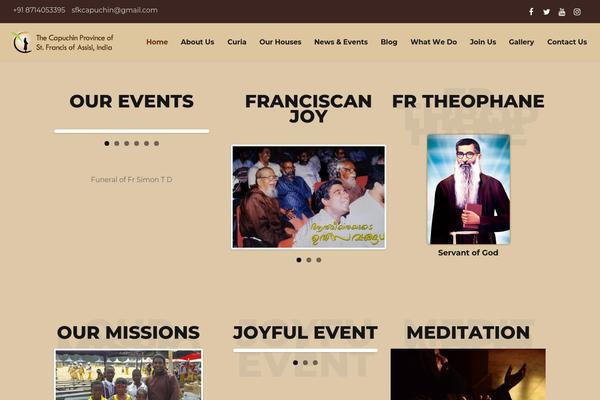 ofmcapkerala.org site used Vatican