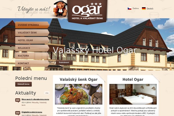 ogar.cz site used Ogar-cz