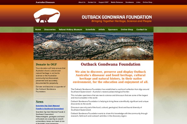 ogf.org.au site used Ogf