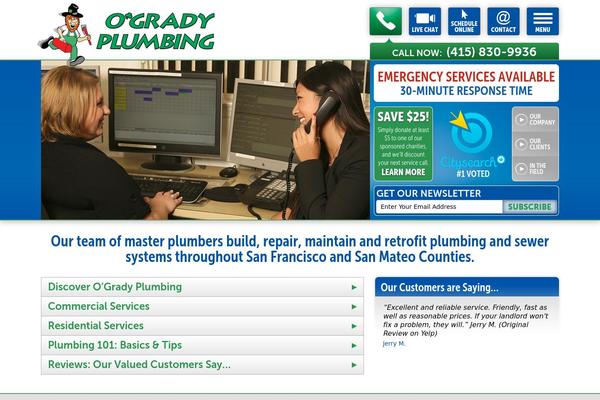 ogradyplumbing.com site used Ogp