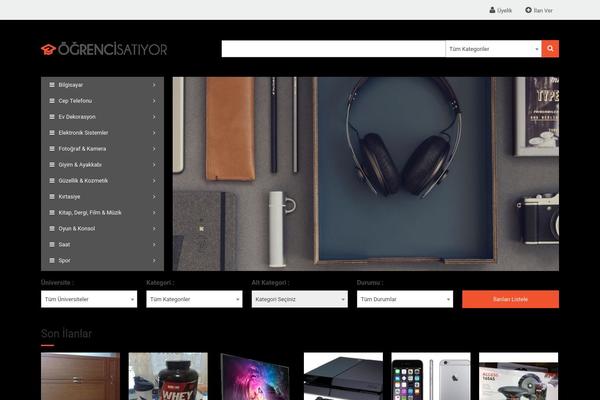 ogrencisatiyor.com site used Ogrencisatiyor