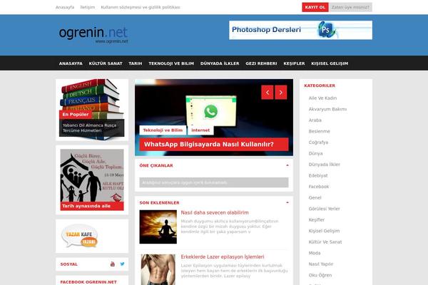 GeneratePress theme site design template sample