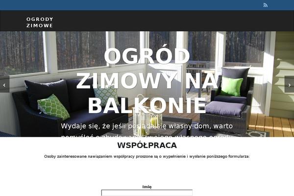 Franz Josef theme site design template sample