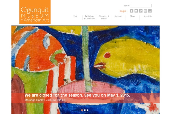 ogunquitmuseum.org site used Omaa
