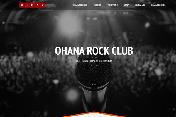 ohanarockclub.com site used Roadrunners-theme