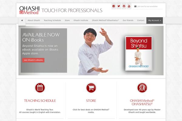 ohashi.com site used Ohashiatsu