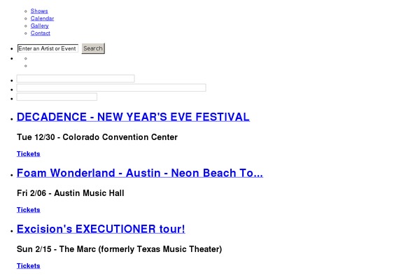 ohbleepevents.com site used Ohbleepevents
