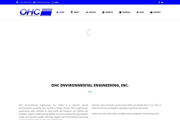Jupiter theme site design template sample