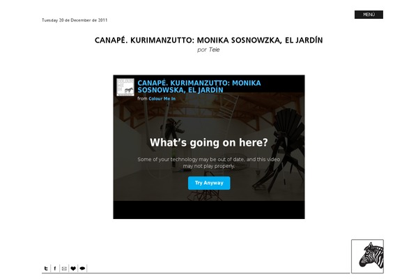 Site using Google Analyticator plugin