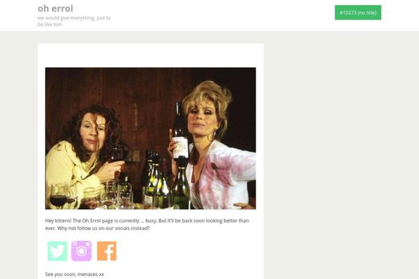 oherrol.com site used Oh_errol