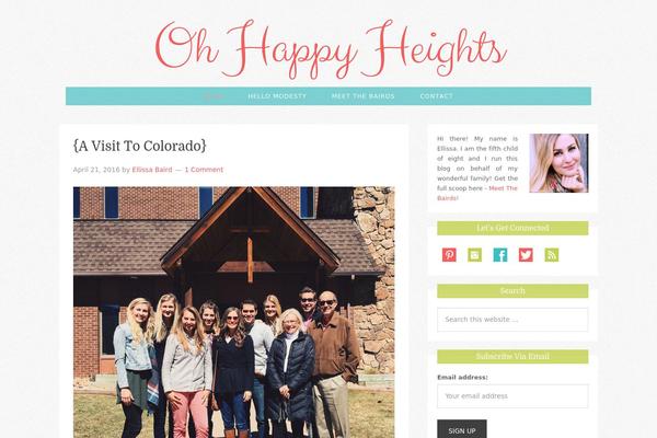 ohhappyheights.com site used Smitten-wordpress