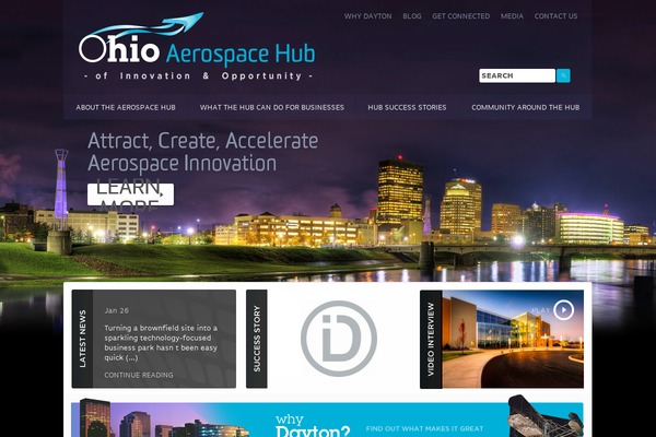 ohioaerospacehub.com site used Aerospace