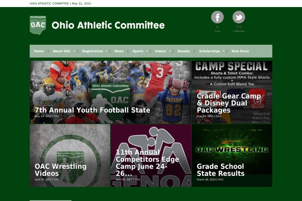 ohioathletics.com site used Ohioathletics